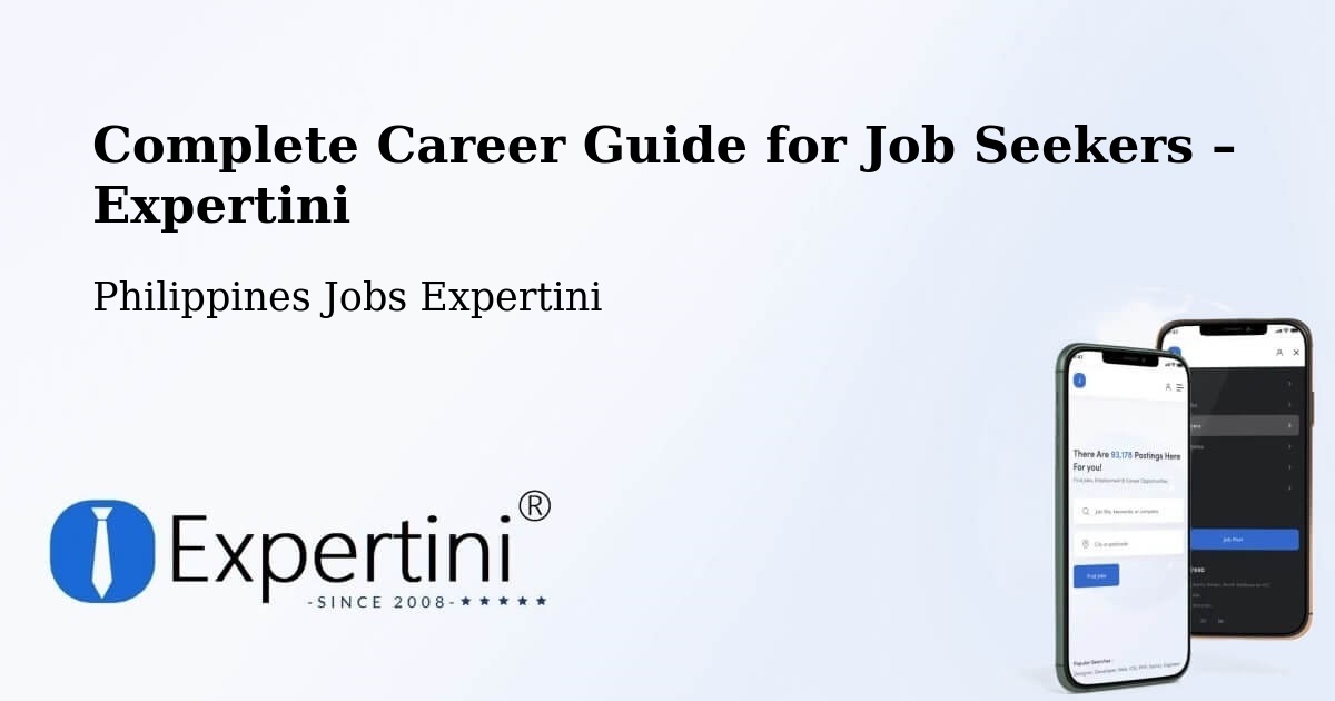 Career Guide for Job Seekers – Balete - Balete, Philippines Jobs Expertini