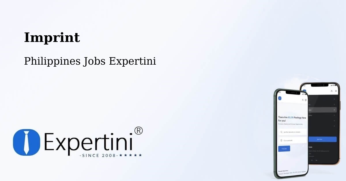 Imprint – Balete - Philippines Jobs Expertini