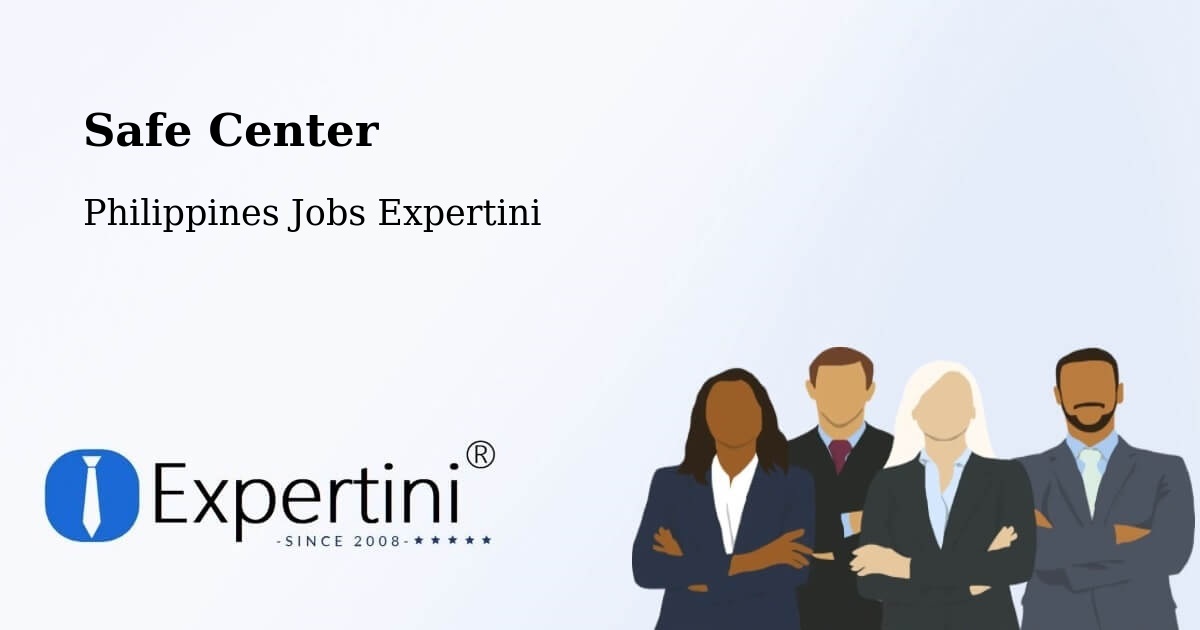 Safety Center – Balete - Philippines Jobs Expertini