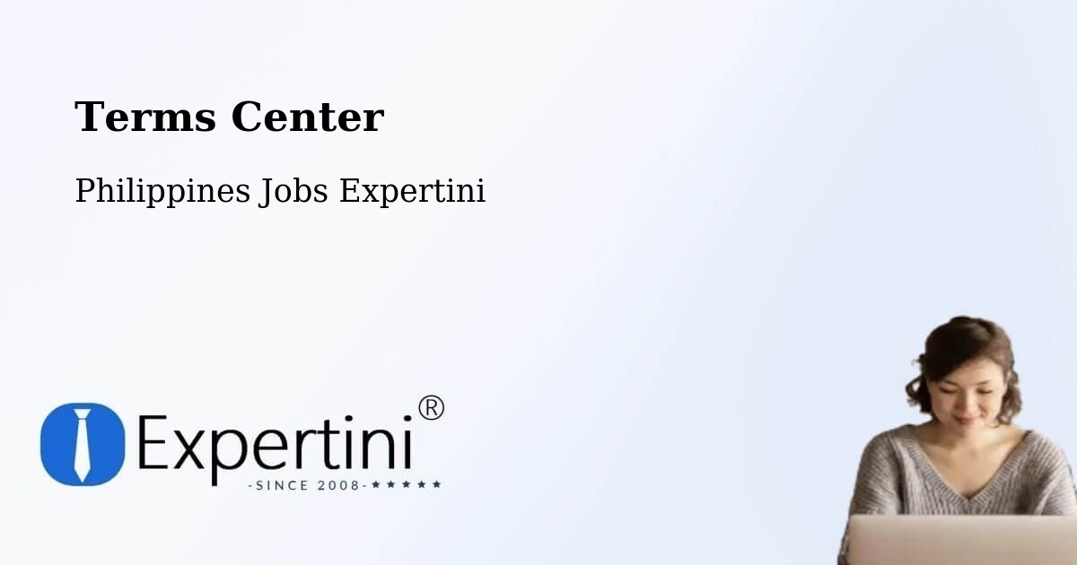 Terms of Service – Balete - Philippines Jobs Expertini